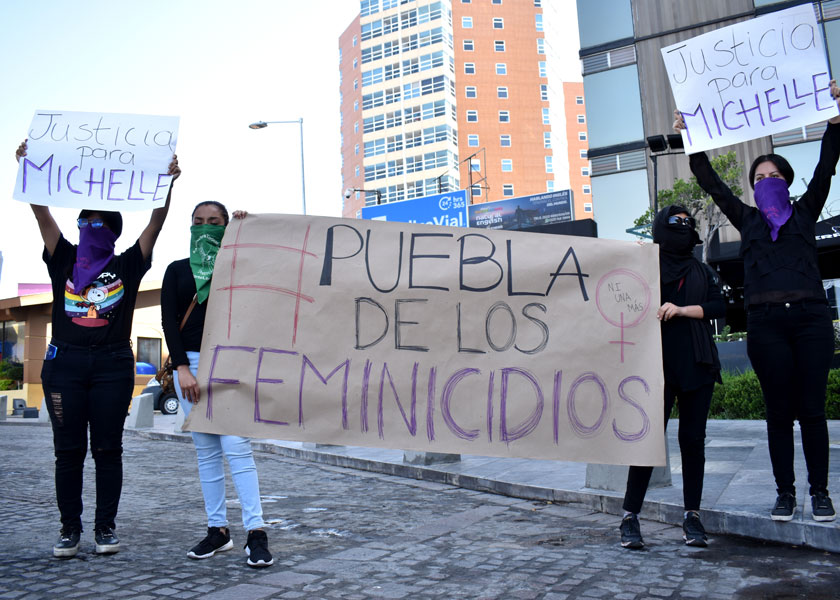 Feministas piden al gobierno frenar los feminicidios