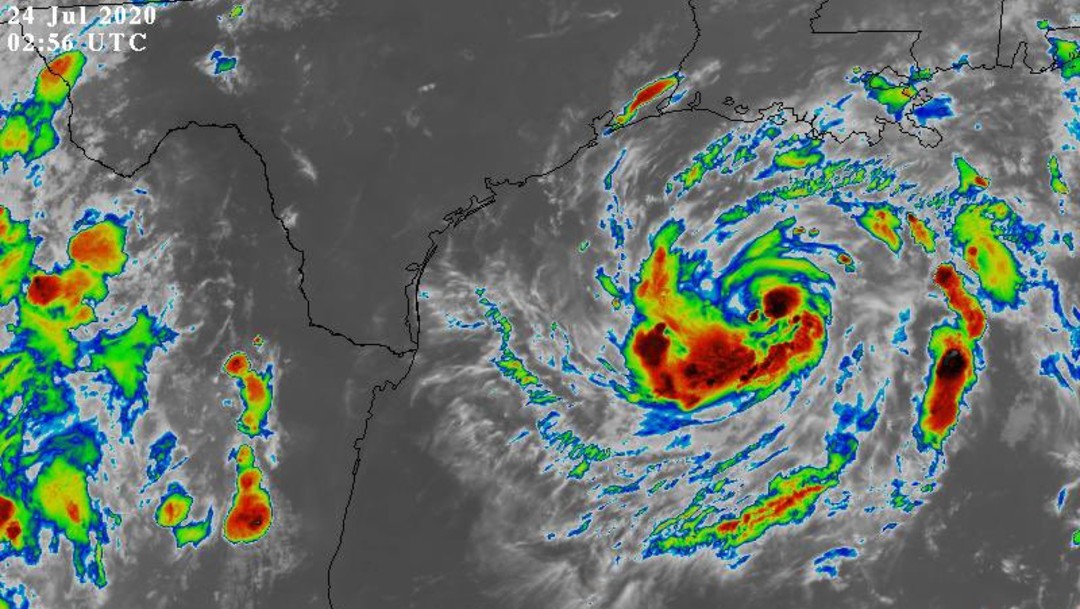 Se forma la tormenta tropical ‘Hanna’ al este de Tamaulipas