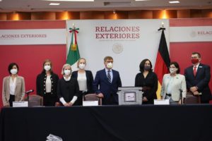 Dona Alemania a México 100 mil pruebas para Covid