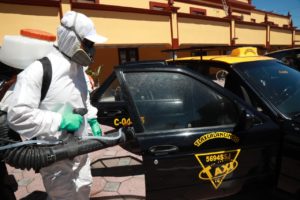 Coordina San Andrés Cholula apoyos a agrupaciones de taxistas del municipio