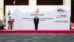 Informe del 1 de septiembre será en Palacio Nacional y con sana distancia, adelanta López Obrador