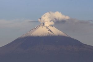 Popocatépetl presentó en las últimas horas 42 exhalaciones