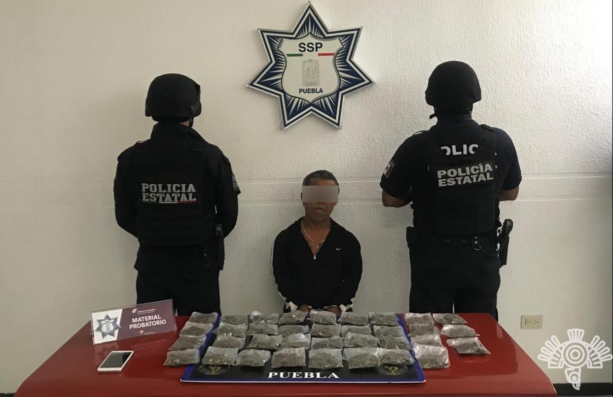 Capturan al operador de “El Pelón; Estuvo en el penal de Puebla por el delito de narcomenudeo