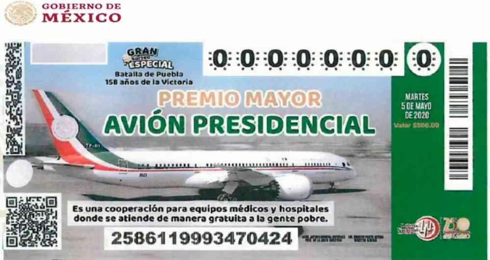 Pemex regala boletos para la rifa del avión presidencial