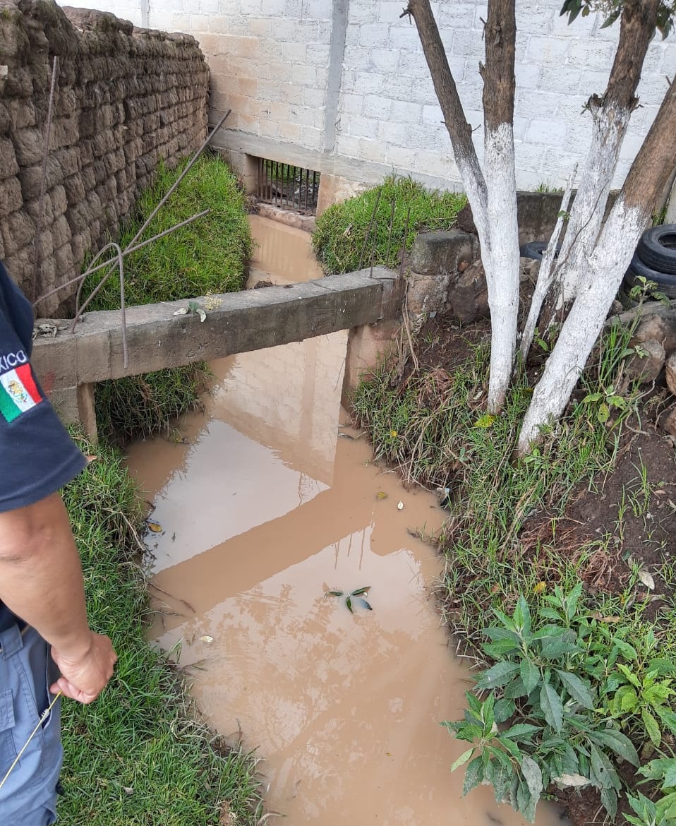 Reportan 12 viviendas afectadas por lluvia en Chignahuapan