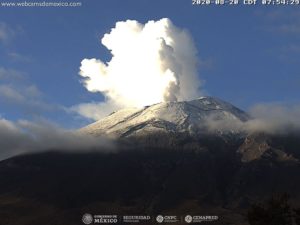 El Popocatépetl registró un sismo volcanotectónico en las últimas 24 horas