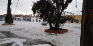 Activan operativo “Acuario” por intensa lluvia con granizo; laboran PC, Bomberos y Agua de Puebla