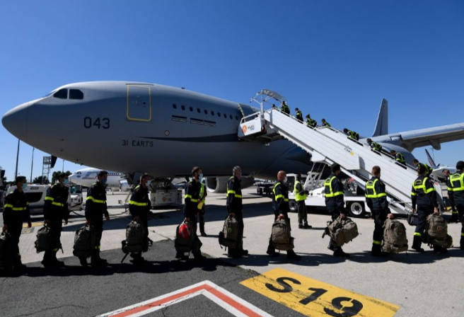 Envió Francia brigadistas a Líbano para ayudar a la búsqueda y rescate de personas