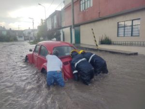 Atiende CEASPUE zonas de inundación