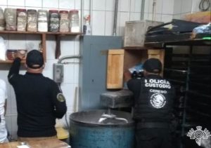 Realiza SSP operativo de revisión en penal de Cholula