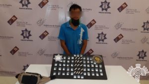 Captura Policía Estatal a presunto narcomenudista en Tehuacán