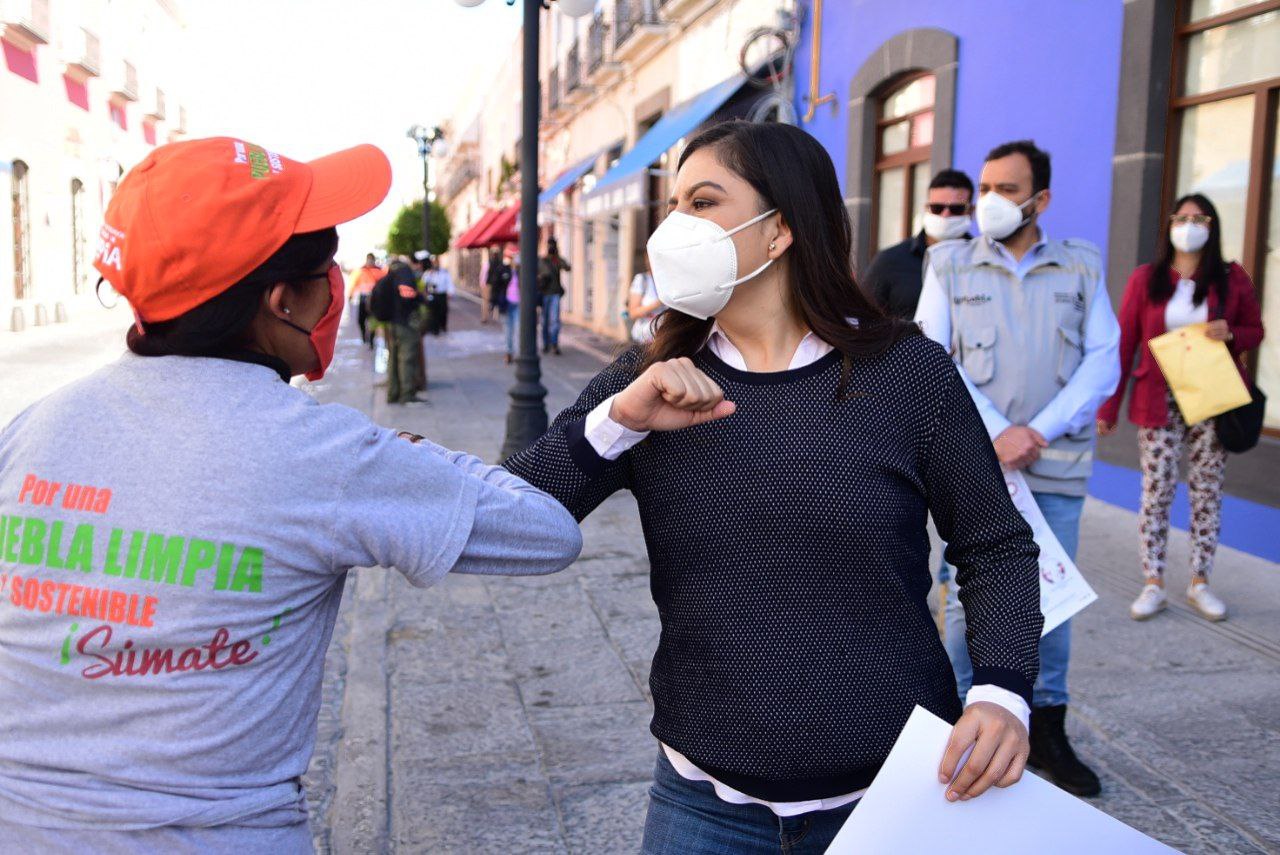 Claudia Rivera pide ser responsables en la reactivación económica