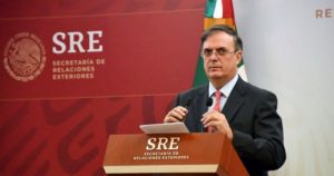 Marcelo Ebrard ofrece condolencias a Donald Trump por el fallecimiento de su hermano Robert Trump