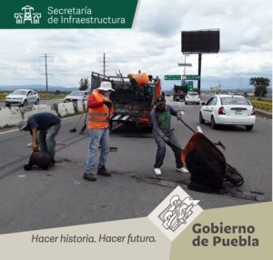 Secretaría de Infraestructura mantiene supervisión por precipitaciones pluviales