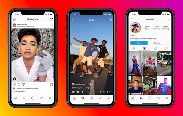 Instagram lanza ‘Reels’, un clon de TikTok