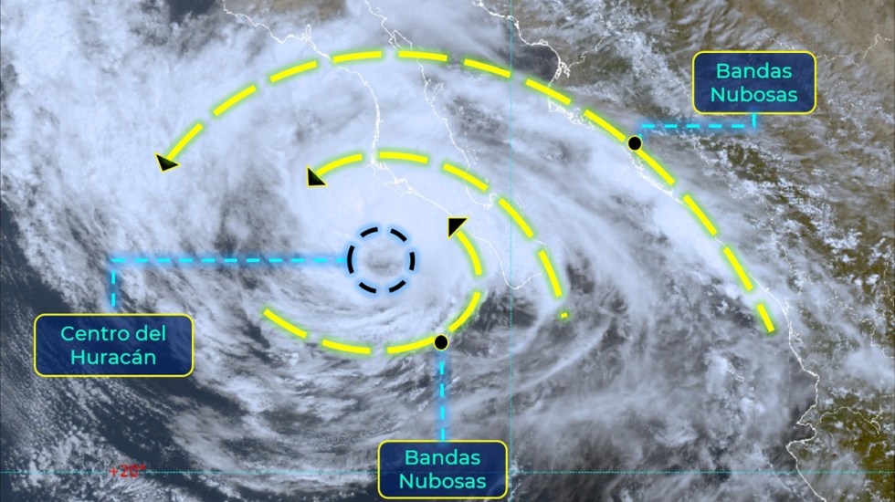 Genevieve se degrada a tormenta tropical; seguirán lluvias en BCS y Sinaloa