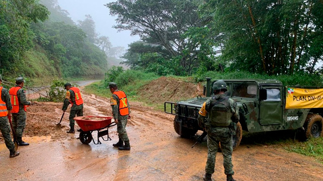 Ejército aplica el Plan DN-III E en los estado de Colima, Guerrero, Oaxaca y Nayarit