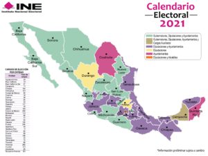 ¿Qué se elegirá en la próximas elecciones de 2021?