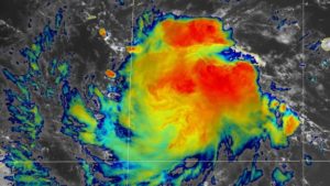 Se forma la tormenta tropical Nana sobre el Mar Caribe