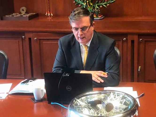 Reitera Ebrard ante G-20 necesidad de solidaridad ante Covid