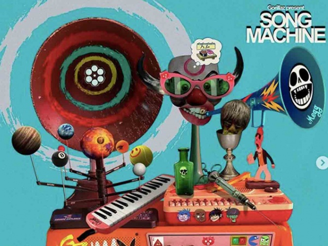 Gorillaz lanza canción junto a Robert Smith para su ‘Song Machine’
