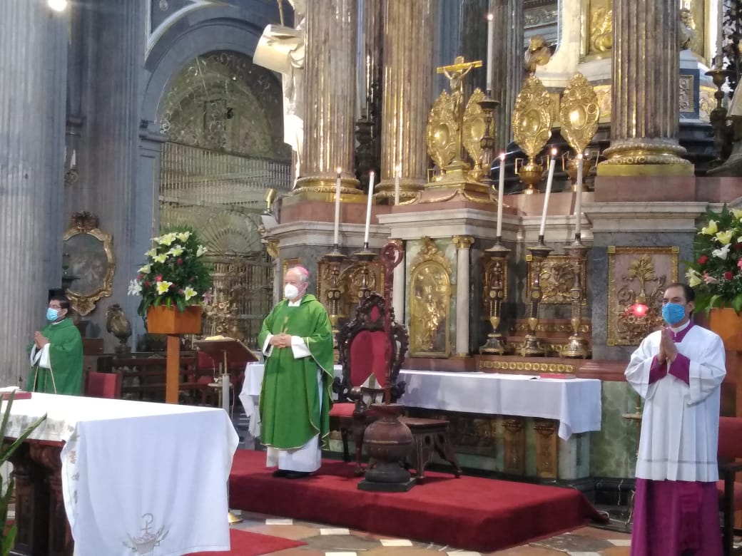 Con amor los humanos debemos de pagar nuestra deuda: Arzobispo