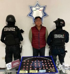 Policía Estatal captura a narcomenudista identificado como “El Tío Fer”