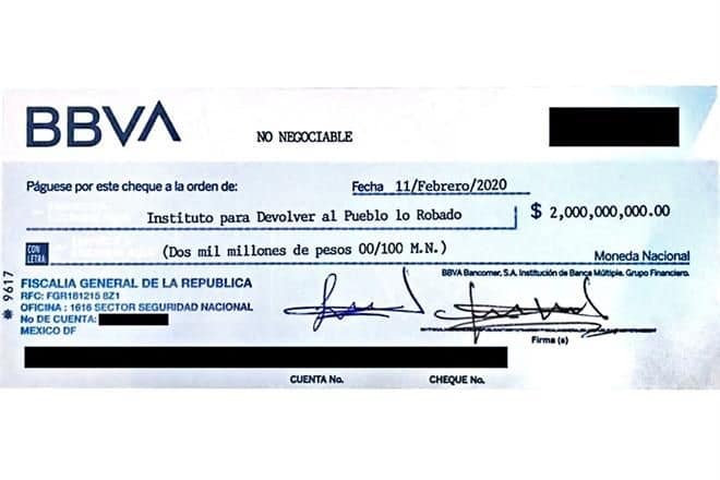 Más corrupción en el Indep… Sin fondos cheque para pagar premios de la Rifa del Avión