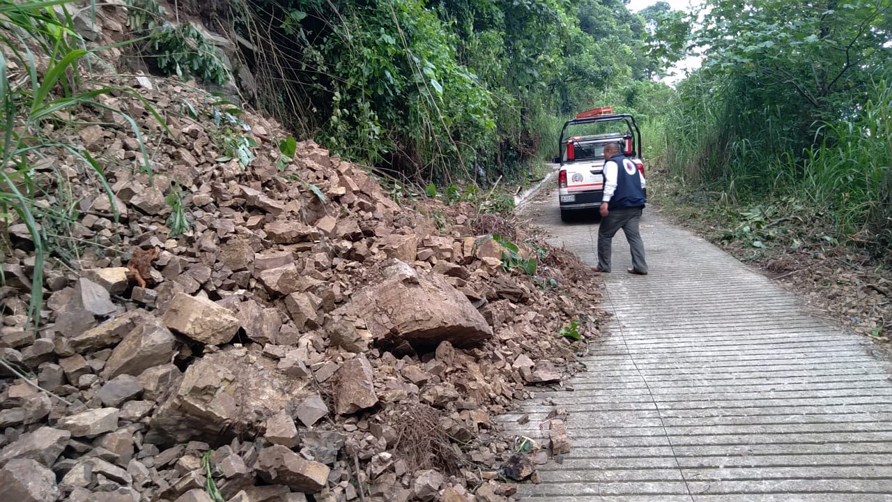 Lluvia deja afectaciones en ocho municipios