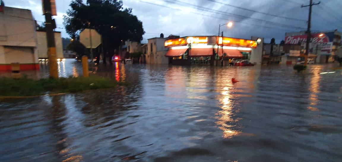 Deja tormenta afectaciones en colonias de los municipios de Puebla y Amozoc