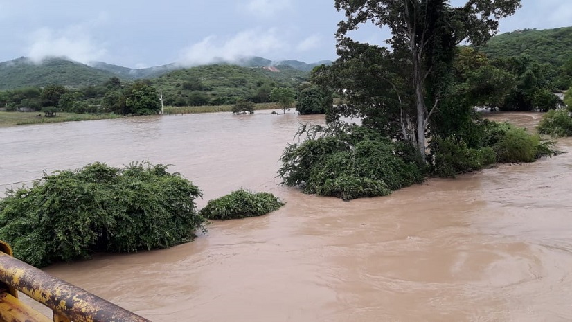Un total de 5 municipios se encuentran en riesgo por el desbordamiento de los cauces de sus ríos