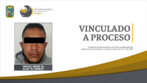 Vinculado a proceso con prisión preventiva Miguel Ángel N. “El Diablo”