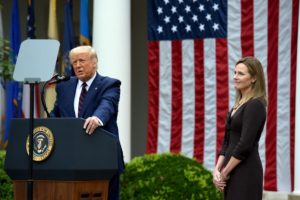 Trump nomina a la jueza Amy Coney Barrett a la Corte Suprema de EU