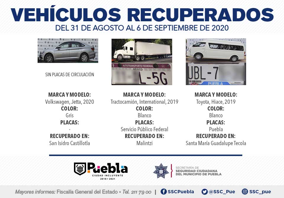 Recupera Policía Municipal 14 vehículos; nueve con reporte de robo