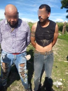 Captura Policía Estatal a dos presuntos responsables de homicidio y asalto en Chietla