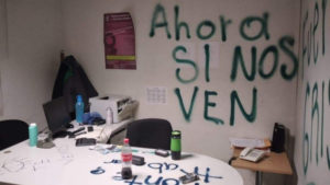 Liberan a feministas que ocuparon sede de Codhem en Ecatepec