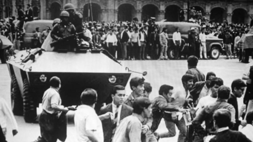 La masacre del 2 de octubre de 1968 en Tlatelolco