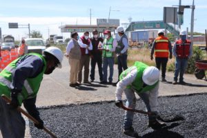 Supervisa Secretaría de Infraestructura obras en autopista y periférico