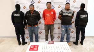 Detienen a tres personas por el delitos de robo y venta de hidrocarburos  en Tlapanalá