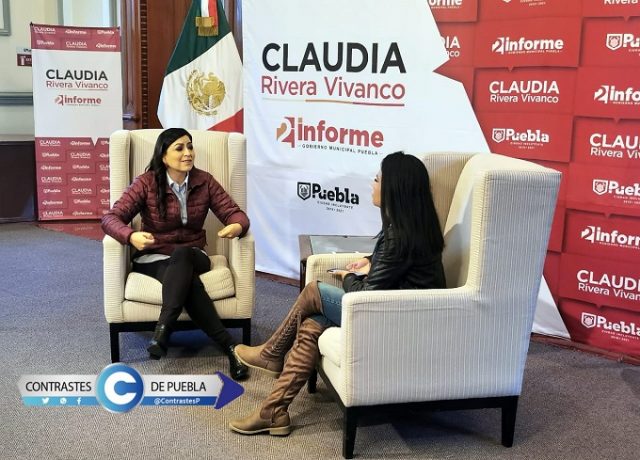 Traidores lo que dan la espalda al proyecto de Morena: Claudia Rivera