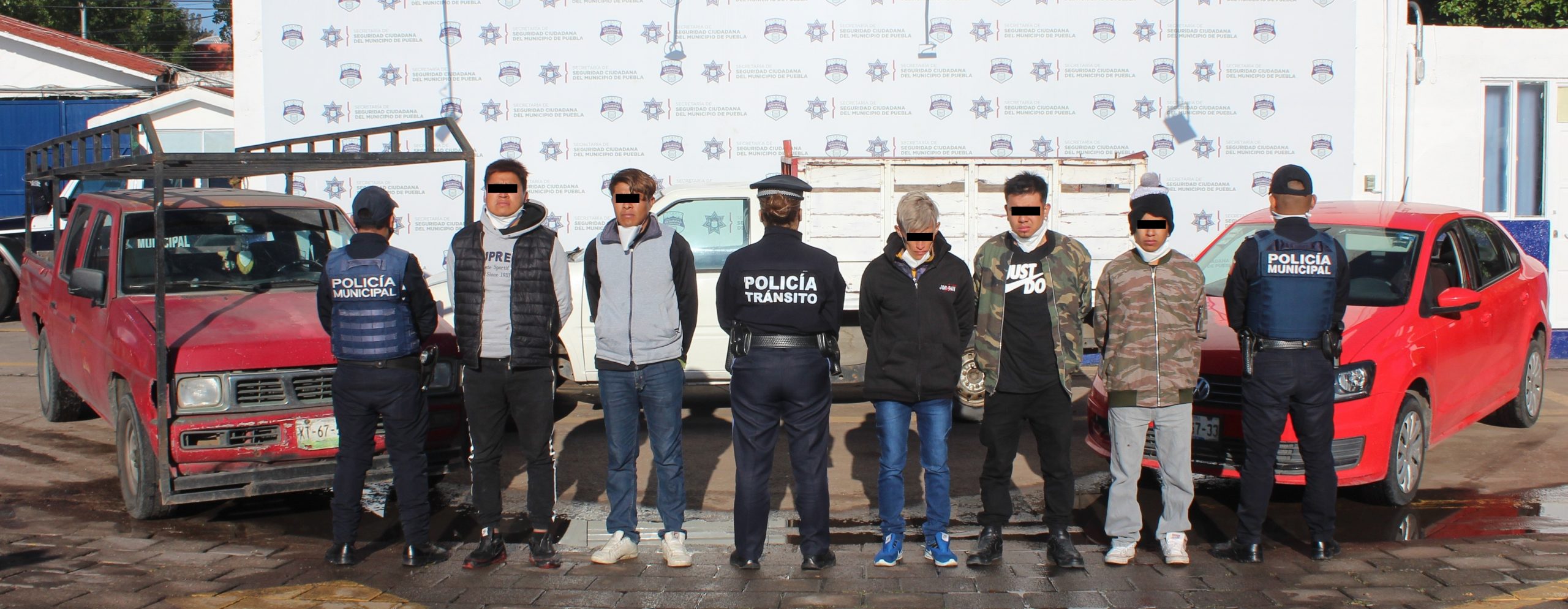 Desintegra Policía Municipal banda dedicada al robo de vehículos