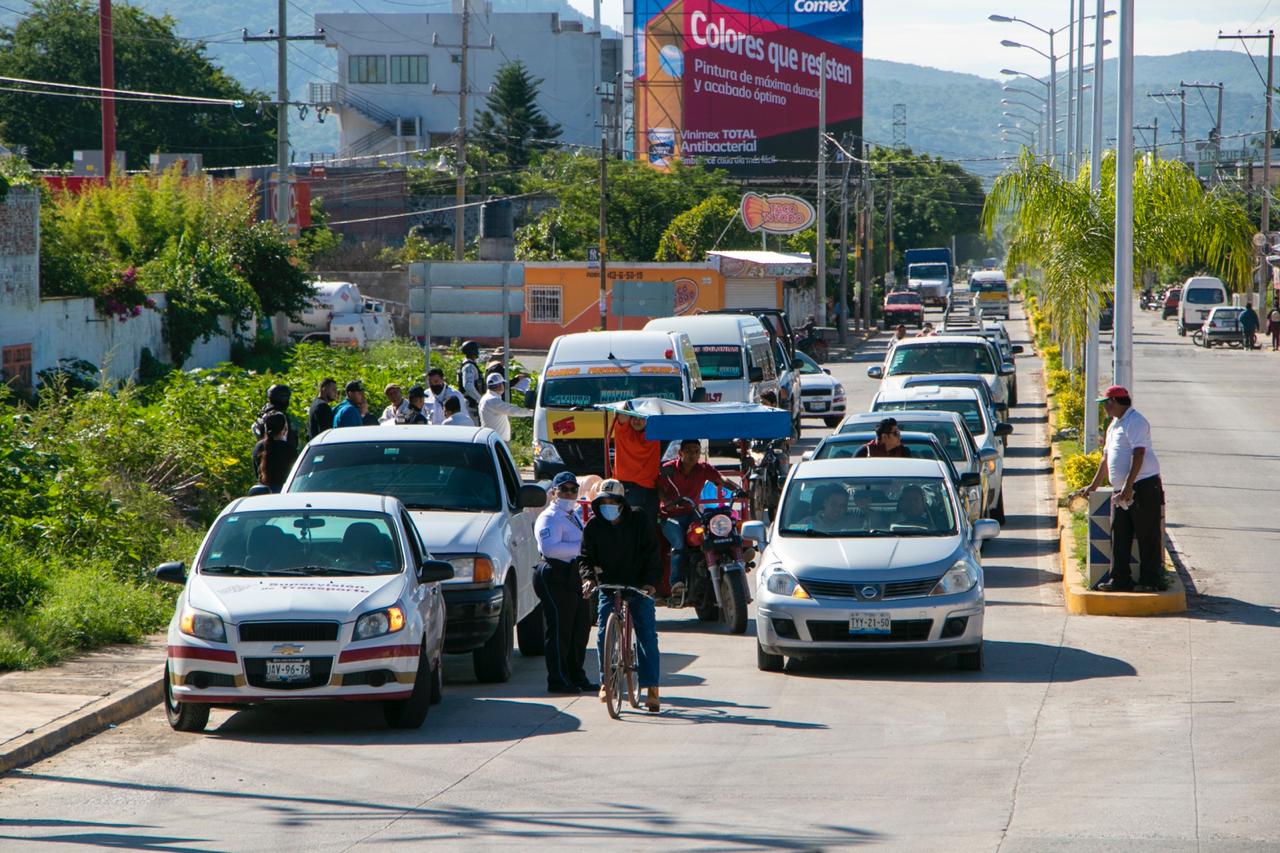 Detiene SMT 14 unidades irregulares en la Mixteca