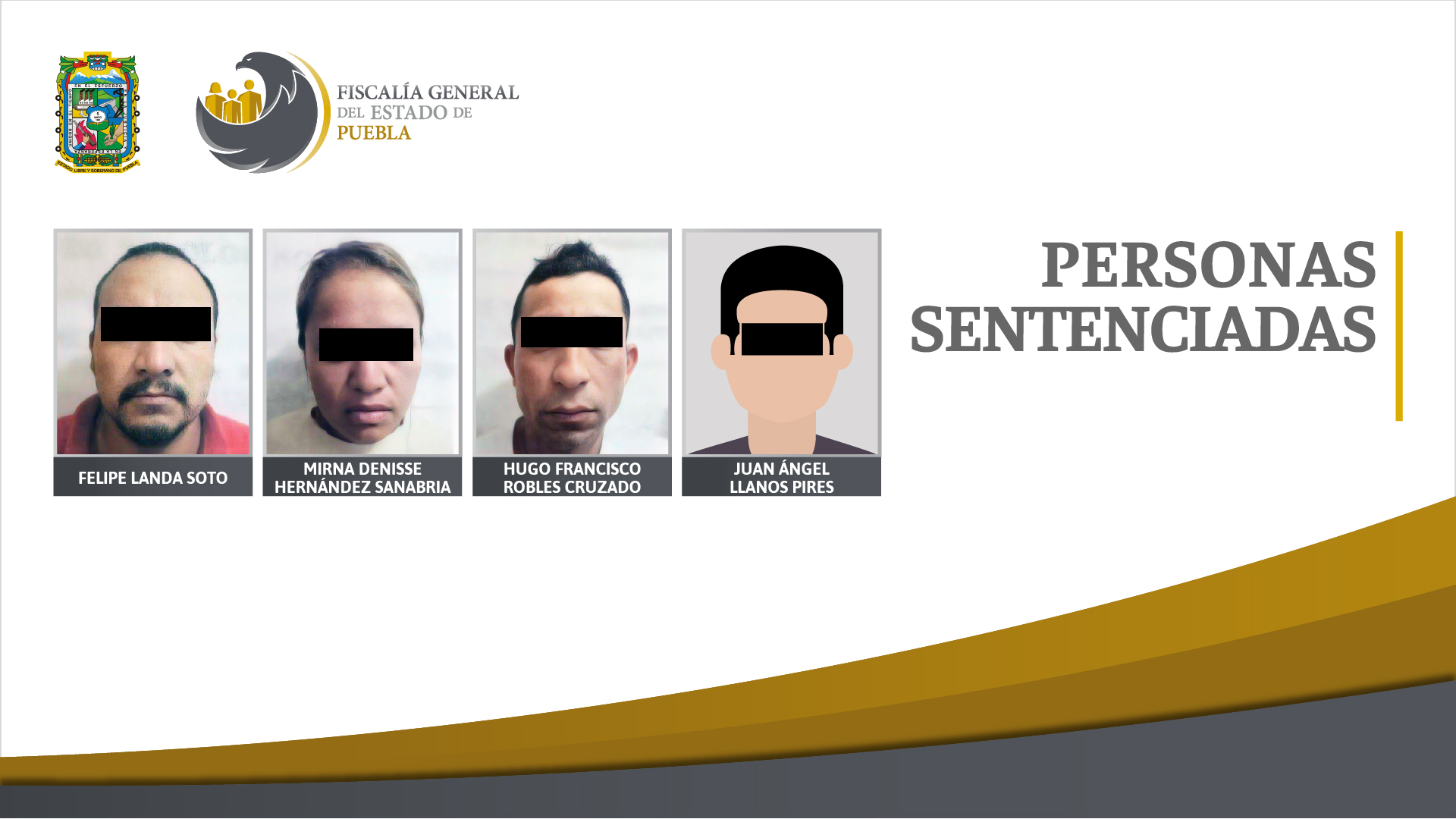 Sentencia condenatoria contra cuatro personas por robo de vehículo