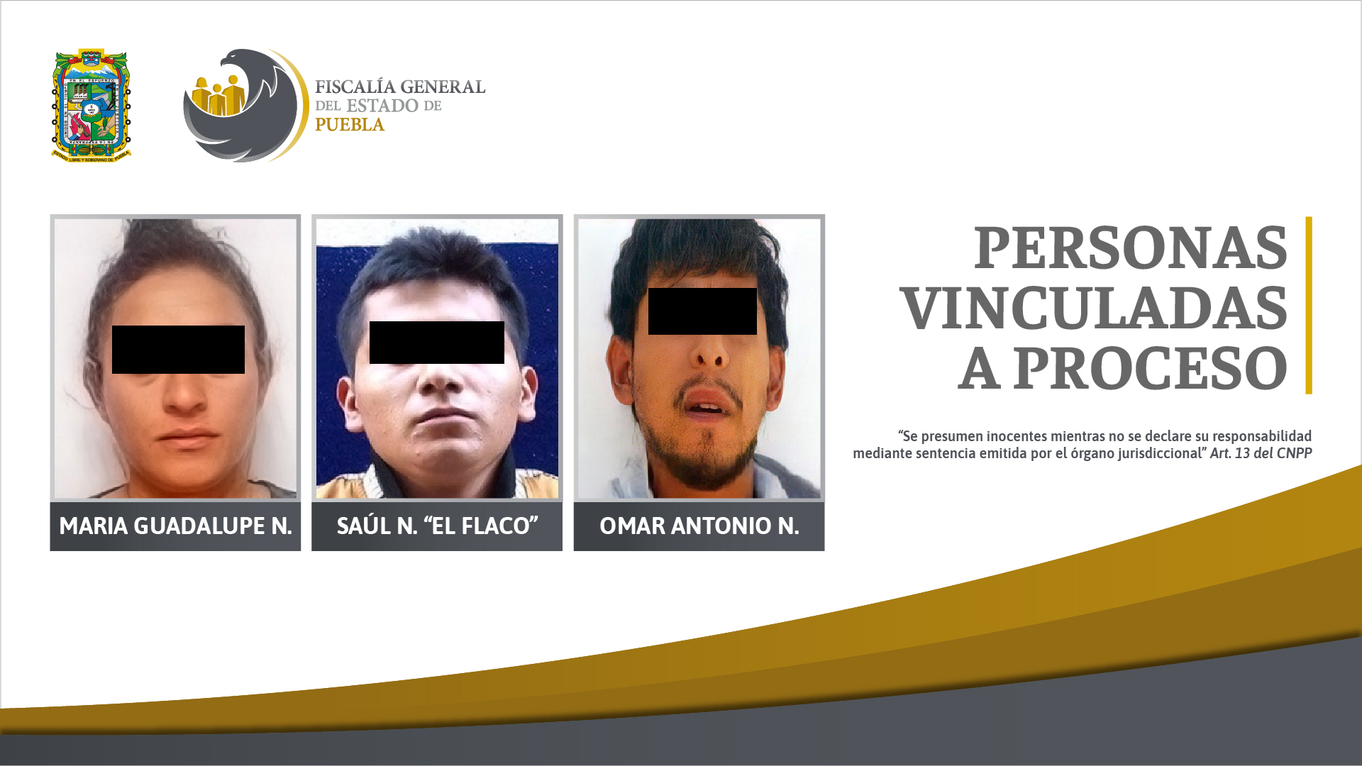 Prisión preventiva contra tres personas detenidas con droga