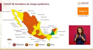 Para la federación Puebla se encuentra en semáforo amarillo