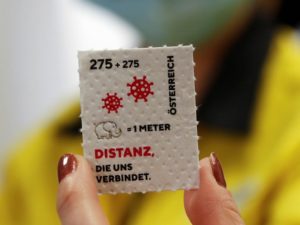 Austria imprime estampilla sobre el covid… ¡en papel higiénico!