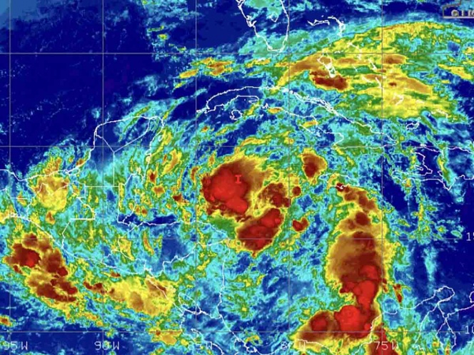 Se forma depresión tropical cerca de Cuba; prevén aumente fuerza