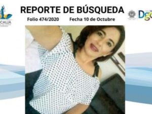 Nallely, quien desapareció en Durango