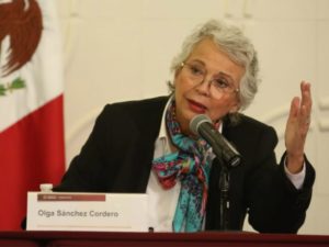 Sánchez Cordero rechaza que 2020 sea el año con más feminicidios