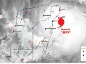 Quintana Roo empieza a sentir los efectos de ‘Zeta’